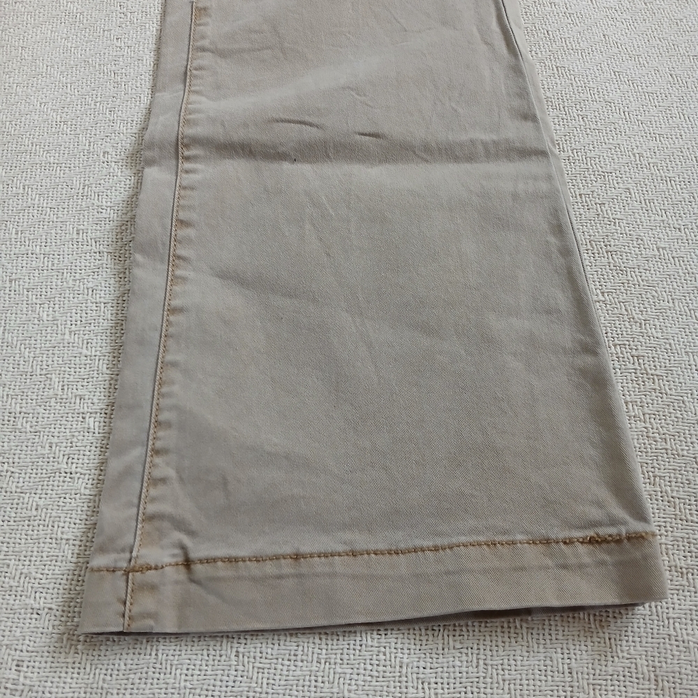 aeo ♡ kickboot stretch khakis 6 y2k 2010s indie sleaze office siren trousers - Picture 3 of 10